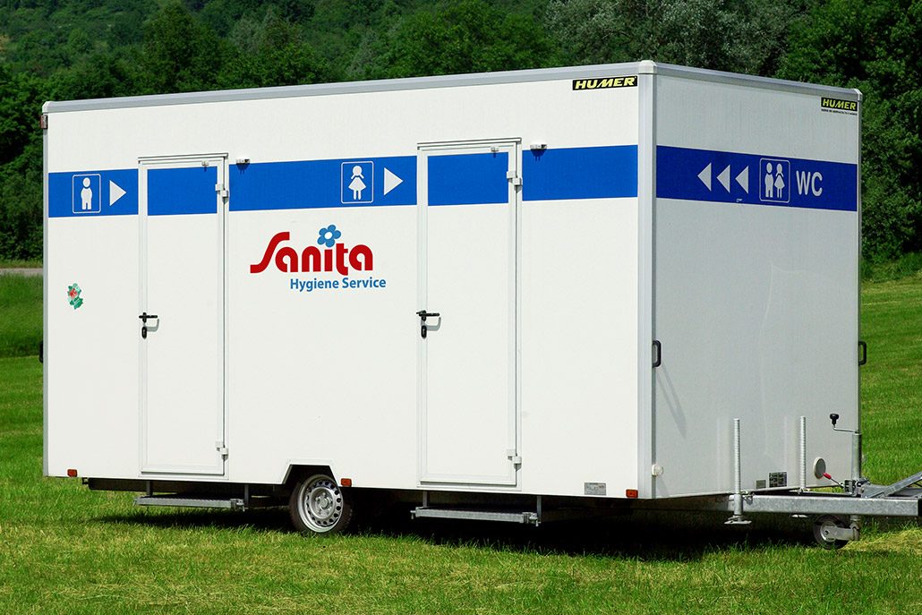 Toilettenwagen Sanita-Gamo