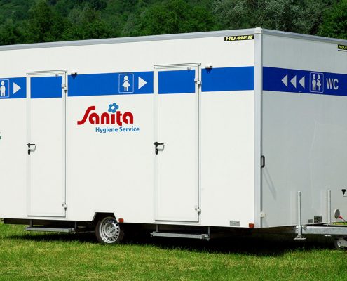 Toilettenwagen Sanita-Gamo